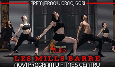 PRVI PUT U CRNOJ GORI! • LES MILLS BARRE •